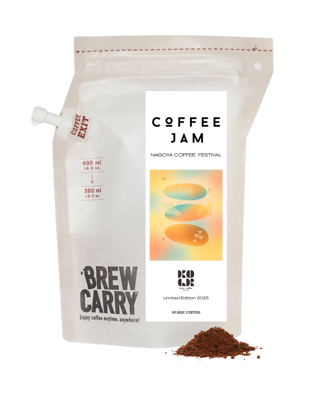 【事前購入限定】<koloro coffee>VIP付飲み比べチケットSET (限定HARIO製飲み比べグラス付)